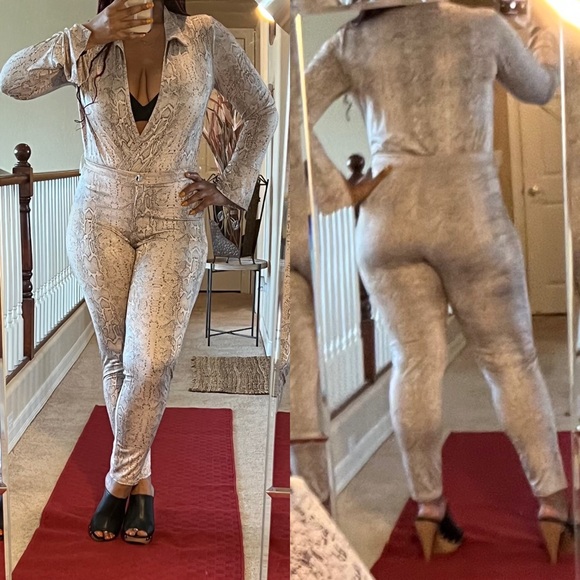 Sneak Print Two-piece Set - Picture 6 of 6